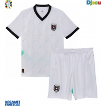 Austrija Gostujuci Dres za djecu EP 2024 Kratak Rukav (+ Kratke hlače)